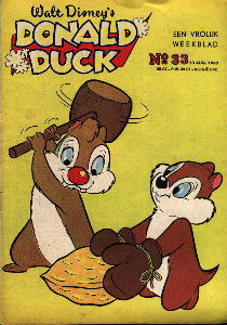 Front cover: Donald Duck - 1960 - Nr. 33