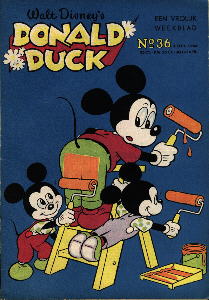 Front cover: Donald Duck - 1960 - Nr. 36