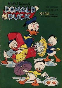 Front cover: Donald Duck - 1960 - Nr. 38