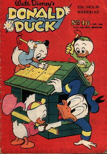 Front cover: Donald Duck - 1960 - Nr. 40