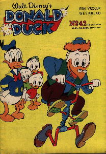 Front cover: Donald Duck - 1960 - Nr. 42