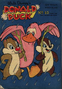 Front cover: Donald Duck - 1960 - Nr. 45