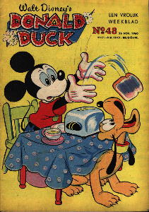 Front cover: Donald Duck - 1960 - Nr. 48