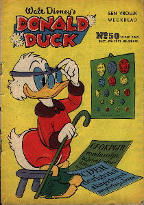 Front cover: Donald Duck - 1960 - Nr. 50