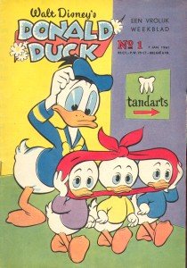 Front cover: Donald Duck - 1961 - Nr. 01