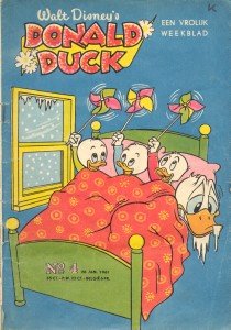 Front cover: Donald Duck - 1961 - Nr. 04