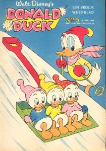 Front cover: Donald Duck - 1961 - Nr. 05