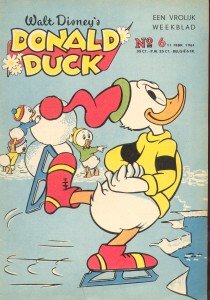 Front cover: Donald Duck - 1961 - Nr. 06