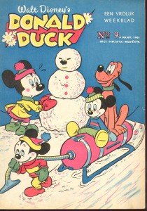 Front cover: Donald Duck - 1961 - Nr. 09