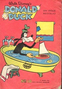 Front cover: Donald Duck - 1961 - Nr. 10