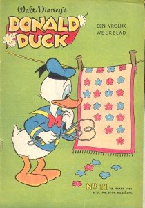 Front cover: Donald Duck - 1961 - Nr. 11