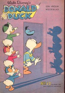 Front cover: Donald Duck - 1961 - Nr. 12