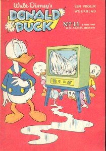 Front cover: Donald Duck - 1961 - Nr. 14