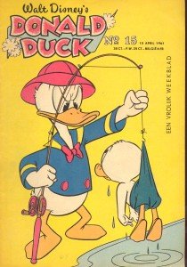 Front cover: Donald Duck - 1961 - Nr. 15