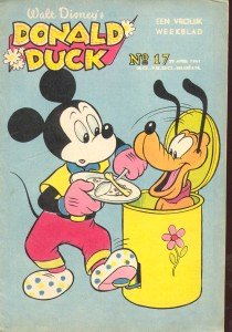 Front cover: Donald Duck - 1961 - Nr. 17