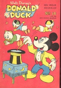 Front cover: Donald Duck - 1961 - Nr. 18