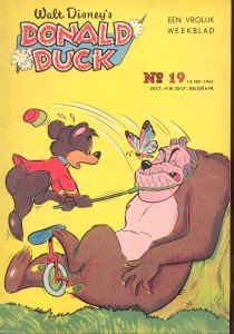 Front cover: Donald Duck - 1961 - Nr. 19