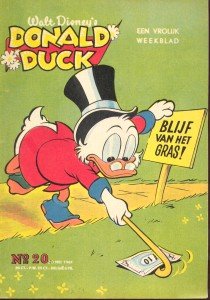 Front cover: Donald Duck - 1961 - Nr. 20