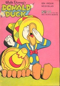 Front cover: Donald Duck - 1961 - Nr. 22