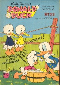 Front cover: Donald Duck - 1961 - Nr. 23