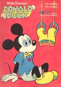 Front cover: Donald Duck - 1961 - Nr. 26