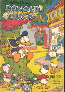 Front cover: Donald Duck - 1961 - Nr. 27