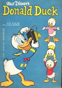 Front cover: Donald Duck - 1961 - Nr. 29