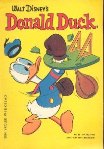 Front cover: Donald Duck - 1961 - Nr. 30