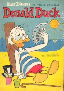 Front cover: Donald Duck - 1961 - Nr. 32