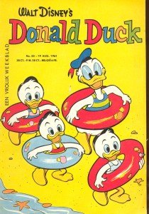 Front cover: Donald Duck - 1961 - Nr. 33