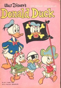 Front cover: Donald Duck - 1961 - Nr. 35