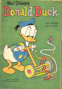 Front cover: Donald Duck - 1961 - Nr. 36