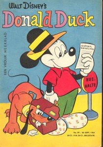 Front cover: Donald Duck - 1961 - Nr. 39