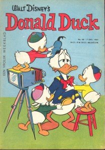 Front cover: Donald Duck - 1961 - Nr. 40