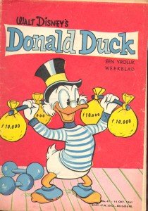 Front cover: Donald Duck - 1961 - Nr. 41