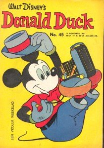 Front cover: Donald Duck - 1961 - Nr. 45