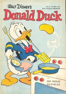 Front cover: Donald Duck - 1961 - Nr. 47