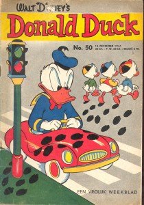 Front cover: Donald Duck - 1961 - Nr. 50