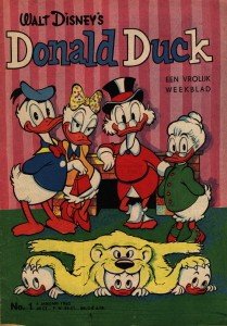 Front cover: Donald Duck - 1962 - Nr. 01