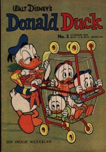 Front cover: Donald Duck - 1962 - Nr. 02