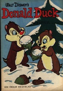 Front cover: Donald Duck - 1962 - Nr. 05