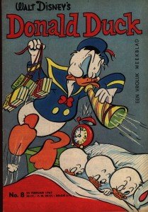 Front cover: Donald Duck - 1962 - Nr. 08