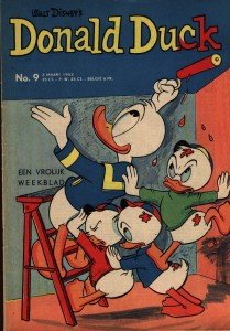 Front cover: Donald Duck - 1962 - Nr. 09