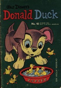 Front cover: Donald Duck - 1962 - Nr. 10