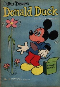 Front cover: Donald Duck - 1962 - Nr. 11