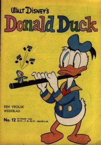 Front cover: Donald Duck - 1962 - Nr. 12