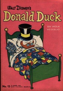 Front cover: Donald Duck - 1962 - Nr. 13