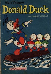 Front cover: Donald Duck - 1962 - Nr. 14