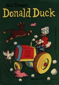 Front cover: Donald Duck - 1962 - Nr. 15