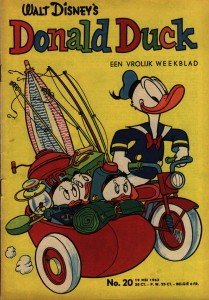 Front cover: Donald Duck - 1962 - Nr. 20